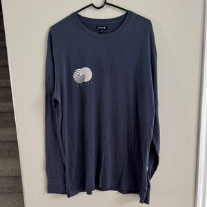 Stance Navy Long Sleeve Tee with Graphic